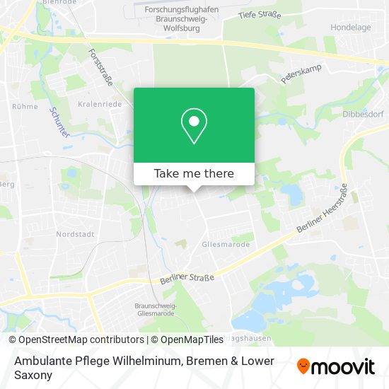 Ambulante Pflege Wilhelminum map
