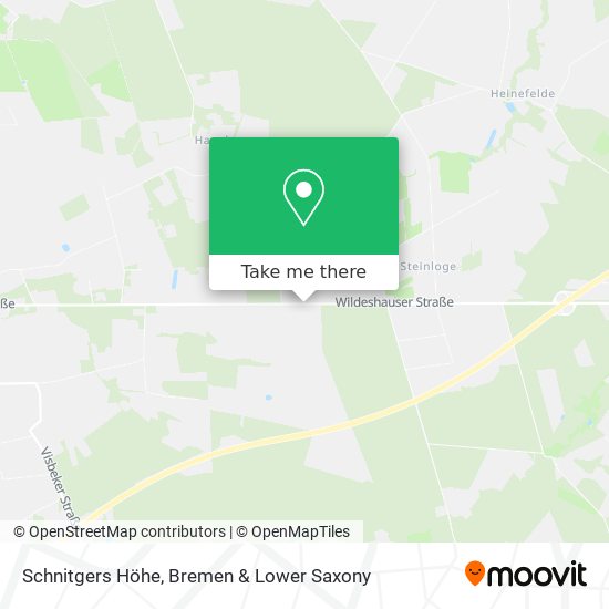 Schnitgers Höhe map