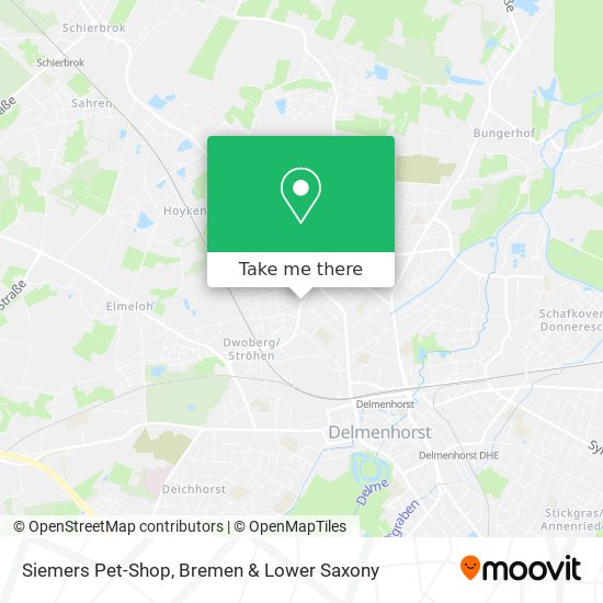 Siemers Pet-Shop map