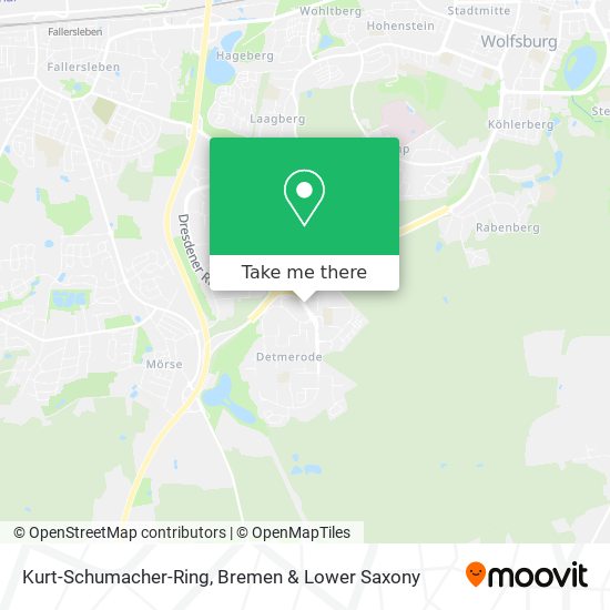 Kurt-Schumacher-Ring map