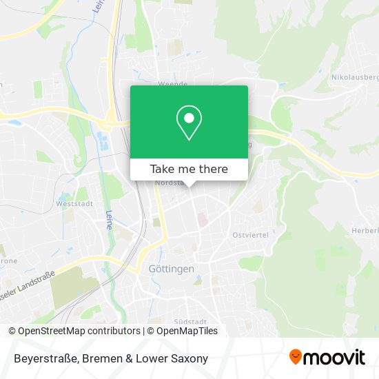 Beyerstraße map