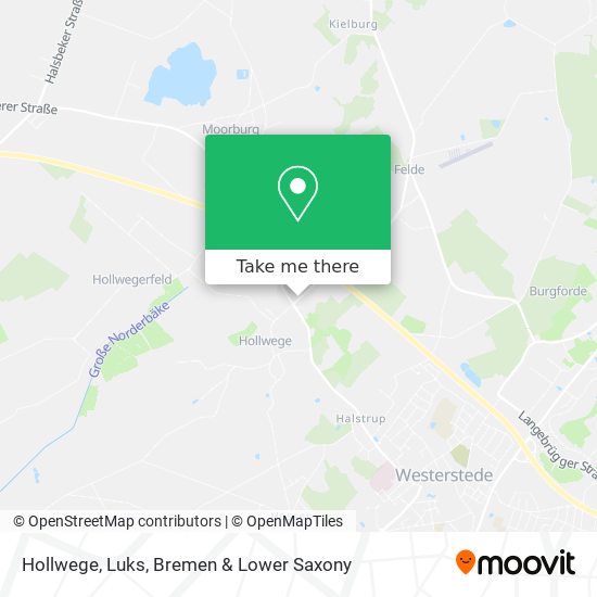 Hollwege, Luks map