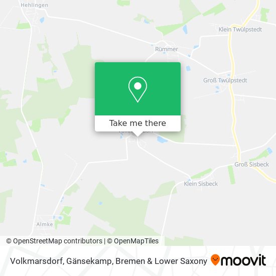 Volkmarsdorf, Gänsekamp map