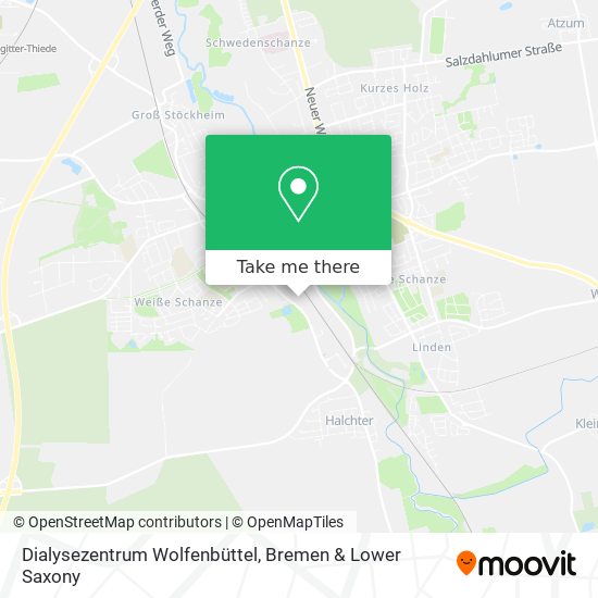 Dialysezentrum Wolfenbüttel map