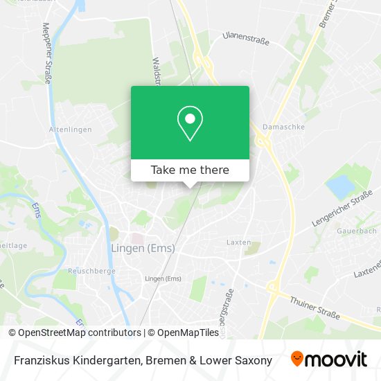 Franziskus Kindergarten map