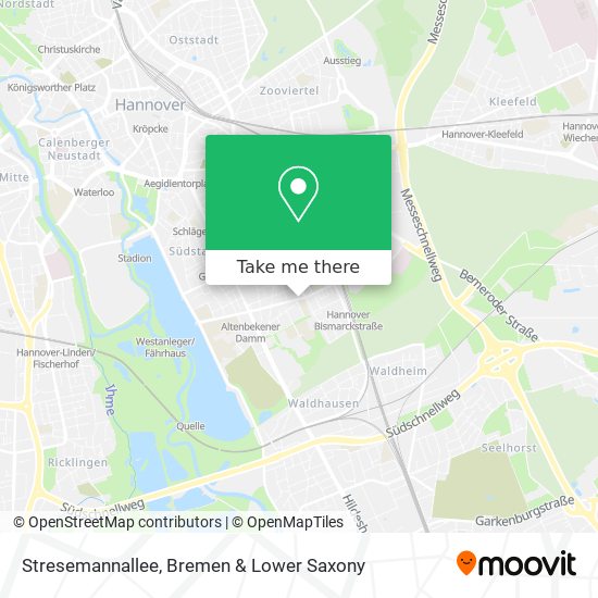 Stresemannallee map