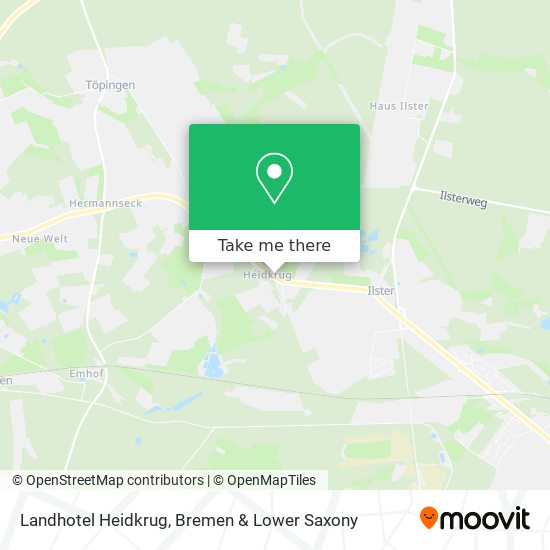 Landhotel Heidkrug map