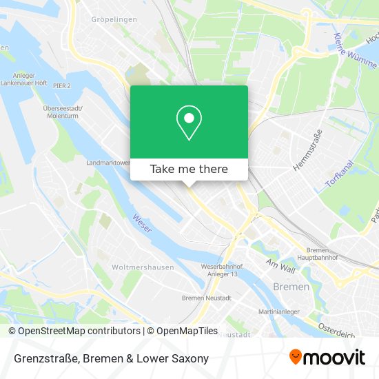 Grenzstraße map