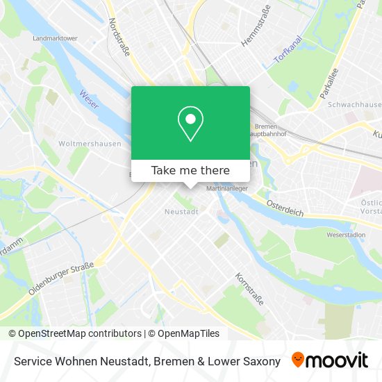 Service Wohnen Neustadt map