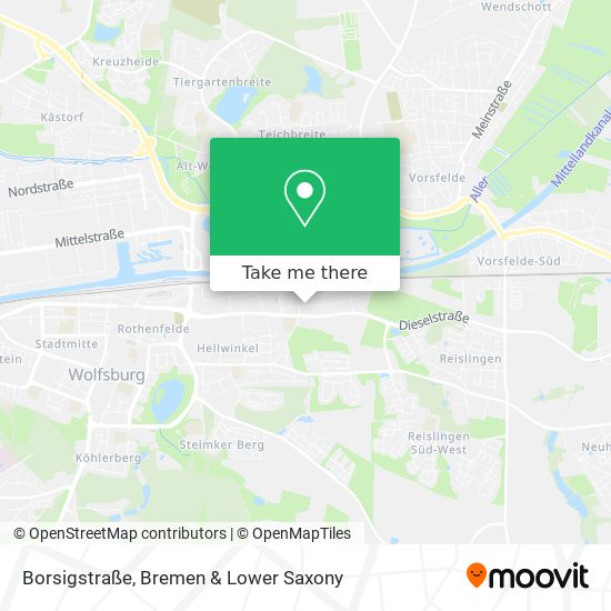 Borsigstraße map