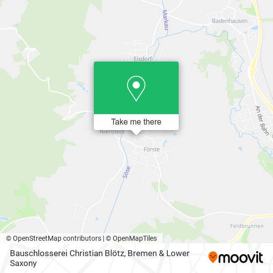 Bauschlosserei Christian Blötz map
