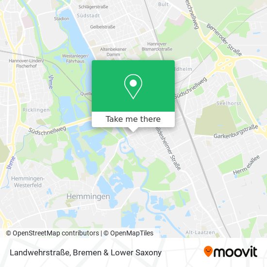 Landwehrstraße map