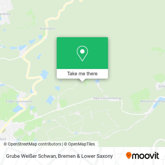 Grube Weißer Schwan map