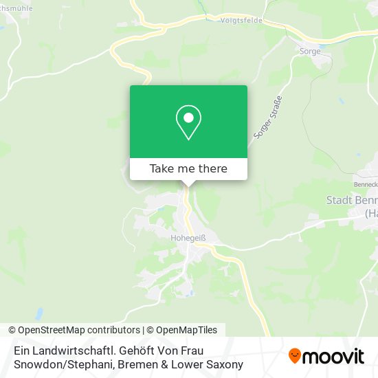 Ein Landwirtschaftl. Gehöft Von Frau Snowdon / Stephani map