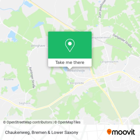 Chaukenweg map