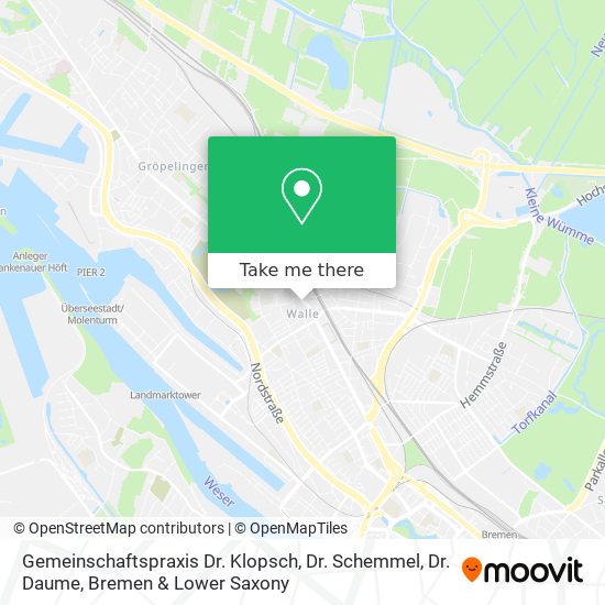 Gemeinschaftspraxis Dr. Klopsch, Dr. Schemmel, Dr. Daume map