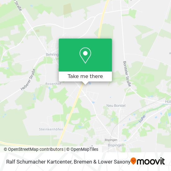Ralf Schumacher Kartcenter map
