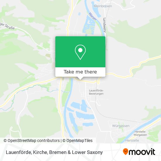 Lauenförde, Kirche map
