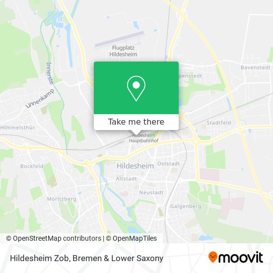 Hildesheim Zob map