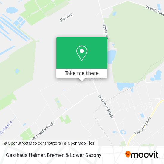 Gasthaus Helmer map