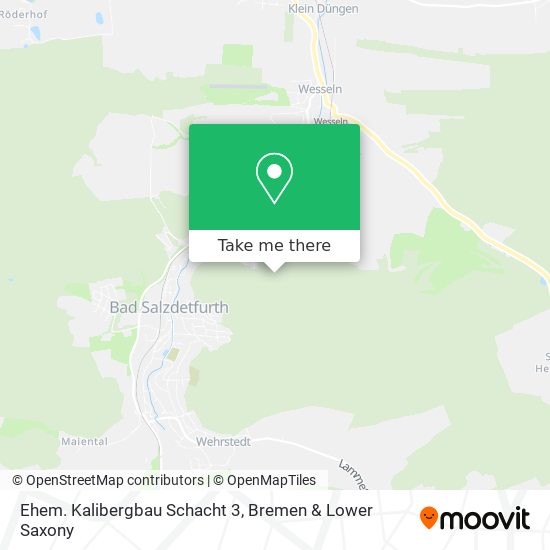 Ehem. Kalibergbau Schacht 3 map