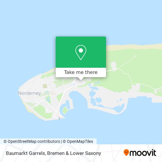 Baumarkt Garrels map