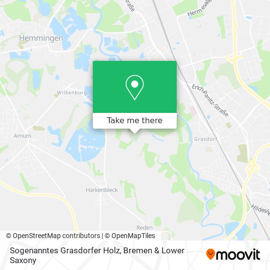 Sogenanntes Grasdorfer Holz map