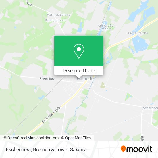 Eschennest map