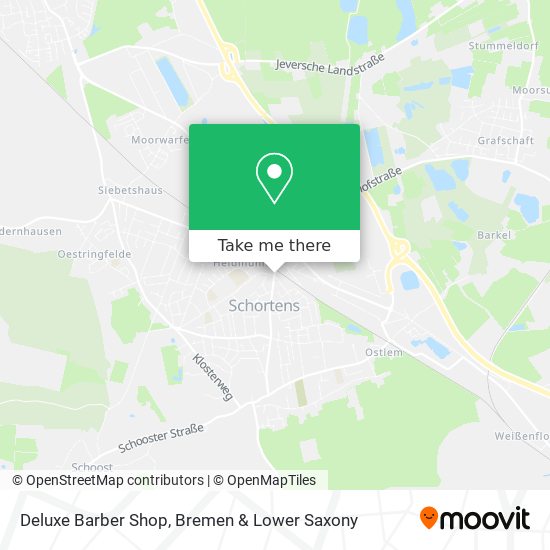 Deluxe Barber Shop map
