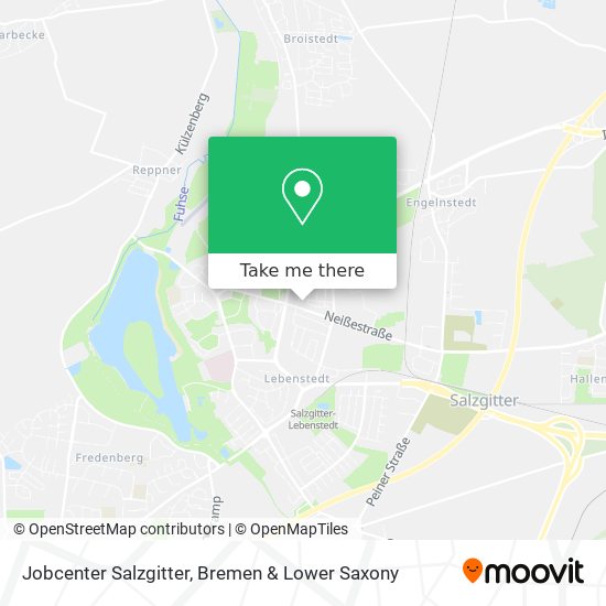 Jobcenter Salzgitter map