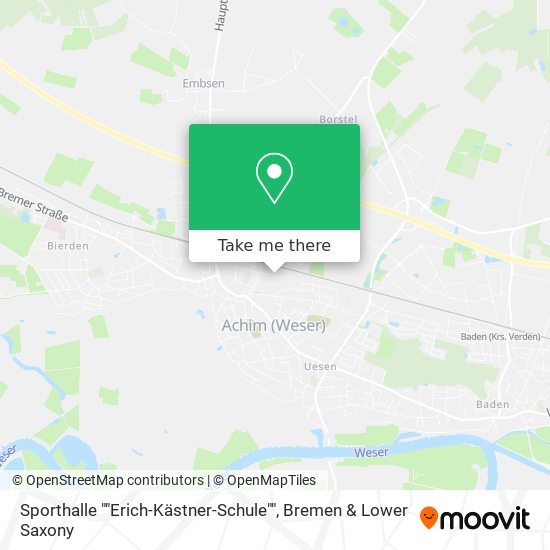 Sporthalle ""Erich-Kästner-Schule"" map