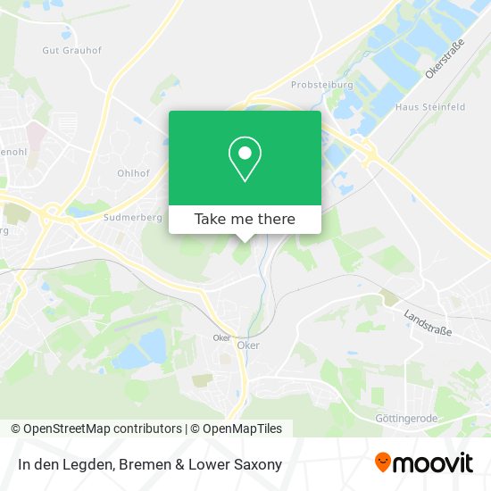 In den Legden map