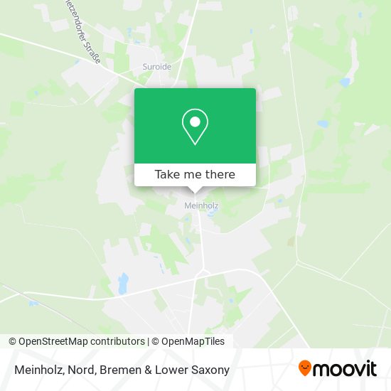 Meinholz, Nord map