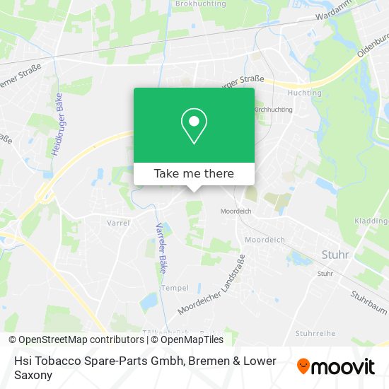 Hsi Tobacco Spare-Parts Gmbh map