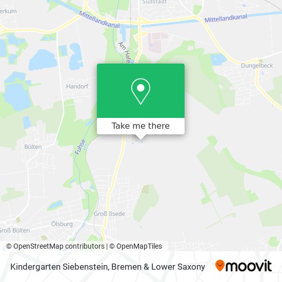 Kindergarten Siebenstein map