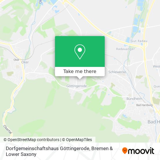 Dorfgemeinschaftshaus Göttingerode map
