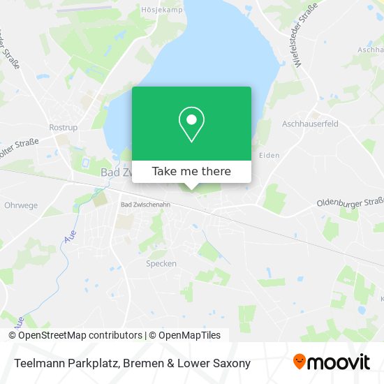 Teelmann Parkplatz map