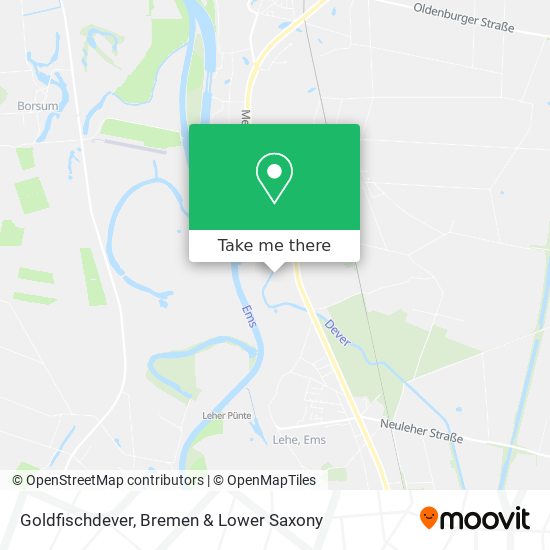 Goldfischdever map
