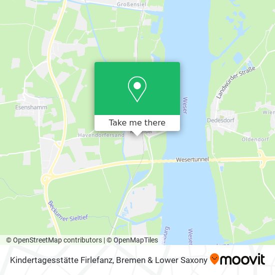 Kindertagesstätte Firlefanz map