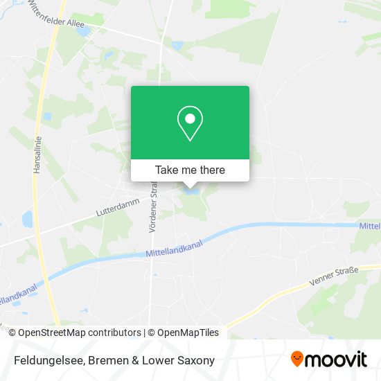 Feldungelsee map
