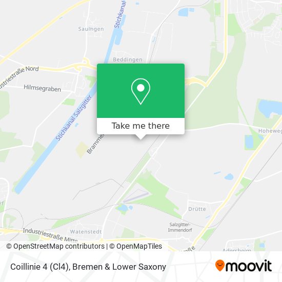 Coillinie 4 (Cl4) map