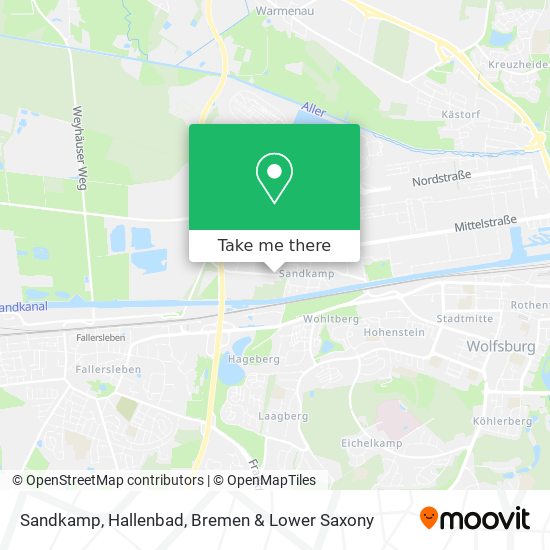 Sandkamp, Hallenbad map
