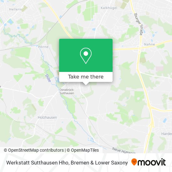 Werkstatt Sutthausen Hho map
