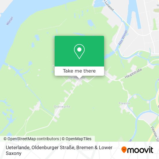 Ueterlande, Oldenburger Straße map