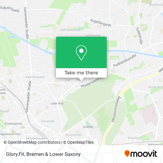 Glory.Fit map