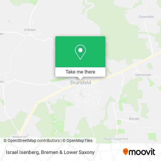 Israel Isenberg map