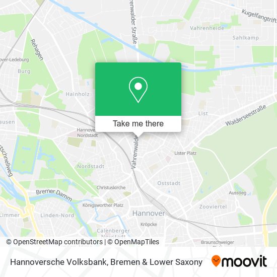 Hannoversche Volksbank map