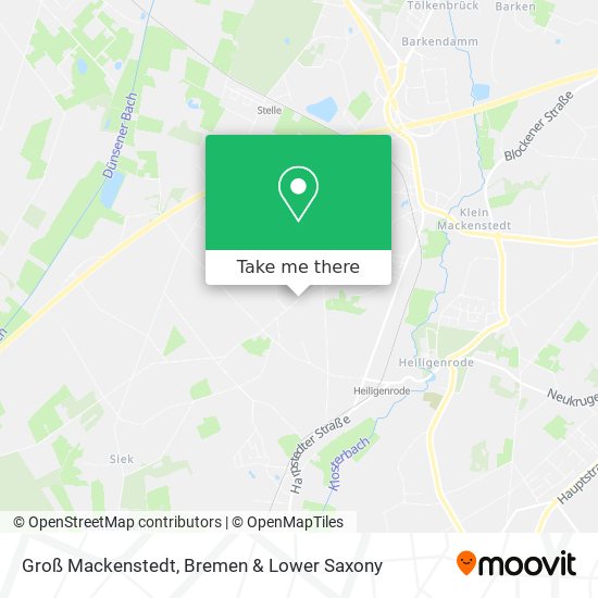 Groß Mackenstedt map