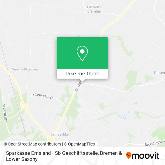Sparkasse Emsland - Sb Geschäftsstelle map
