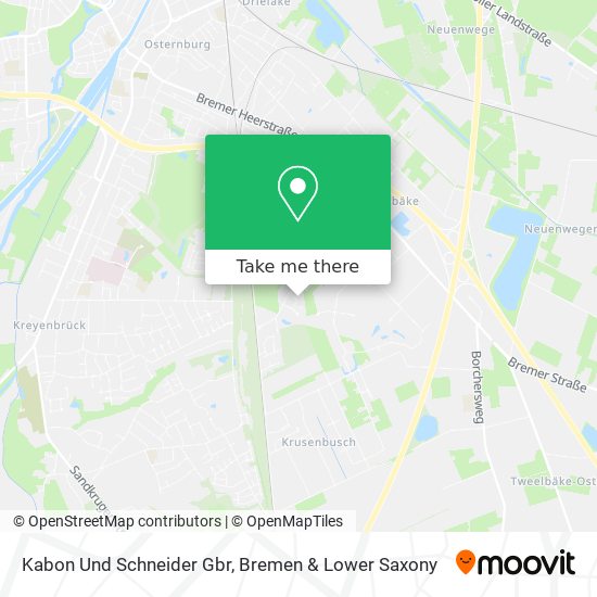 Kabon Und Schneider Gbr map